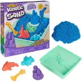 Spin Master - Zandbak-set met 454 g speelzand 4 vormen en gereedschap - Sensorisch speelgoed - stijlen kunnen variëren