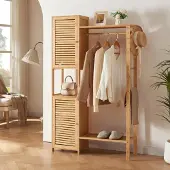 En.casa Halmeubel Oldsum 164x99x29 cm bamboe