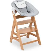Hauck Alpha Kinderstoel - Newborn Set Pre - FSC - gecertificeerd – Nature Grey