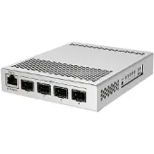 Mikrotik CRS305-1G-4S+IN Beheerde Netwerkswitch, 1x Gigabit Ethernet, 4x SFP+, PoE