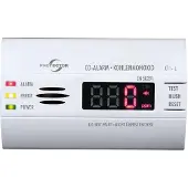 Protector C11-L Koolmonoxidemelder werkt op batterijen Detectie van Koolmonoxide