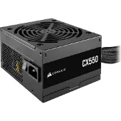 Corsair Microsystems CX Series CX550 Interne Voeding - 550 Watt - ATX - 80 Plus Bronze - Zwart