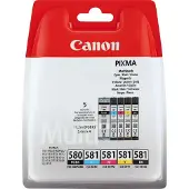 Canon PGI-580 BK / CL-581 BK/C/M/Y serie (origineel)