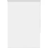 vidaXL Rolgordijn verduisterend wit 95x175cm stofbreedte 90,7 cm
