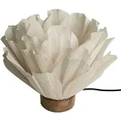 Watt & Veke Tafellampe , Lisa, Wit, Slaapkamer, Papier / Karton, Designer