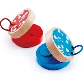 Hape meeklapbare castagnetten | 12 stuks - UNI