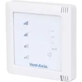 Vent-Axia Multihome SSU-BZ - 4-standenschakelaar draadloos RF - Batterij - ZWART