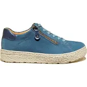 Hartjes 162.1417 Wijdte H Veterschoenen | Maat 7.5 Dames Blauw