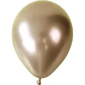 PartyPro Gouden Chroom Ballonnen (Champagne) (10 stuks / 30 CM)