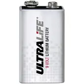 Ultralife U9VL-J-P 6LR61 9V batterij (blok) Lithium 1200 mAh 9 V 1 stuk(s)