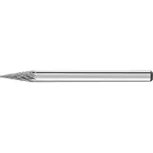 PFERD TOOLS 21214083 Freesstift Kegel Lengte 37 mm Afmeting, Ø 3 mm Werklengte 7 mm Schachtdiameter 3 mm