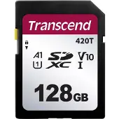 Transcend TS128GSDC420T SD-kaart 128 GB v30 Video Speed Class