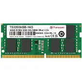 Transcend TS3200HSB-16G geheugenmodule 16 GB 1 x 16 GB DDR4 3200 MHz