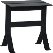 Hubsch Fold bijzettafel zwart - 992009