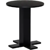 Hubsch Koohi bijzettafel zwart - 882002