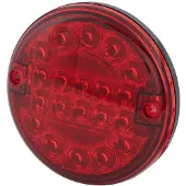 Hella Mistachterl.LED 10-30V Ø140mm m/kabel 2NE 357 026-131 Hella