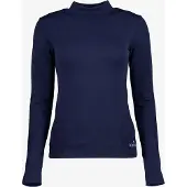 Kjelvik dames thermoshirt met lange mouwen blauw maat S