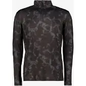 Mountain Peak heren skipully met rits zwart maat L