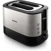Philips Viva HD2637/90 - Broodrooster - Zwart