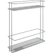 SmartaSaker space saver smart kitchen uitschuifbaar gootsteenkastrekje 11x38x34 cm zilver