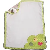 Nici With Rabbit Blanket 75x100 Cm Geel Kinderen