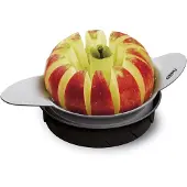 GEFU POMO Tomaten- en Appelsnijder - 12 Partjes in 1 Beweging - RVS
