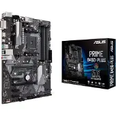 Asus 90MB0YN0-M0EAY0 PRIME B450-PLUS, moederbord met AMD B450 chipset, socket AM4, ATX-formaat