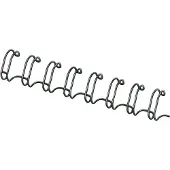 Fellowes metalen draadrug 6 mm zwart (100 stuks)