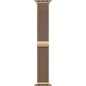 Apple Watch 44/45/46 mm MIlanees Bandje Goud