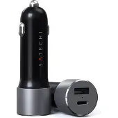 Satechi ST-TCPDCCM Laadadapter 72 W 1x USB-A, 1x USB-C Antraciet Binnen