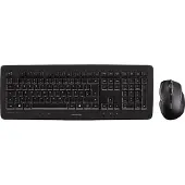 Cherry DW 5100 toetsenbord Inclusief muis RF Draadloos QWERTZ Duits Zwart