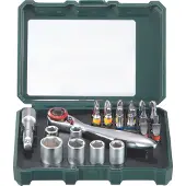 Metabo Bit- en ratelset 'SP', 26-delig