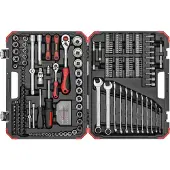 Gedore R46003232 232-delige Ratel- En Doppenset In Koffer - 1/4" + 1/2"