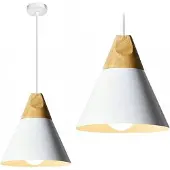 Toolight App061-1Cp Scandi C Hanglamp Wit 26X25X26Cm