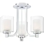 QUOIZEL LED Badkamerarmatuur Kolt | 3W 3000K 900Lm 830 | IP44 | Polished Chrome