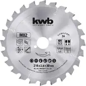 Einhell 49588255, Geschikt voor: hardhout, laminaat, kunststof, Diameter: 21,6 cm, Dikte: 2,8 mm, Materiaal: wolfraamcarbide (TCT), Kern dikte: 1,8 mm, Toerental: 8900 tpm