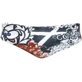 Turbo Scotland Swimming Brief Wit 2XL Man