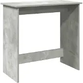 vidaXL Bureau, betonkleur, 80x40x75 cm, houtvezel