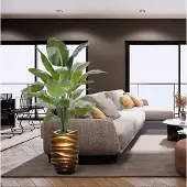 Maxifleur Kunstplanten Strelitzia Nicolai XL Kunstpalm 155cm