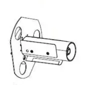 Zebra Kit, Media Supply Spindle for