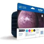 Brother Inktcartridge LC-1220VALBP 4-kleuren Multipack