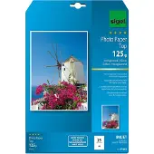 Sigel inkjet fotopapier - Top - A4 - hoogglanzend - dubbelzijdig - 125 grams - 25 vel - SI-IP663