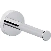 TESA Toiletpapiervervangingsrolhouder SMOOZ, verchroomd, rond ontwerp, zonder boren, incl. lijmoplossing.