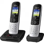 Panasonic KX-TGH722GS, Telefoon, Zwart