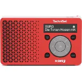 Technisat DigitRadio 1 SWR3 Editie (DAB+), Radio, Rood