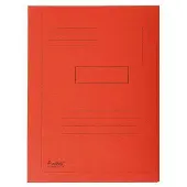 Exacompta Dossiermap Exacompta Forever A4 2 kleppen 290gr rood - 50 stuks
