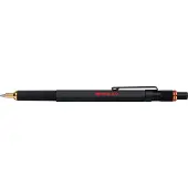 Rotring 800-balpen | Medium punt | Zwarte inkt | Zwarte behuizing | Navulbaar