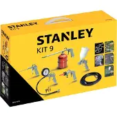 Stanley set van 9 pneumatische gereedschappen