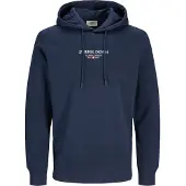 JJ REBEL Sweatshirt nachtblauw / wit