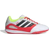 Adidas Super Sala III Zaalvoetbalschoenen (IN) Kids Wit Rood Grijs Geel